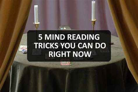 Eerie mind reading magic presentation
